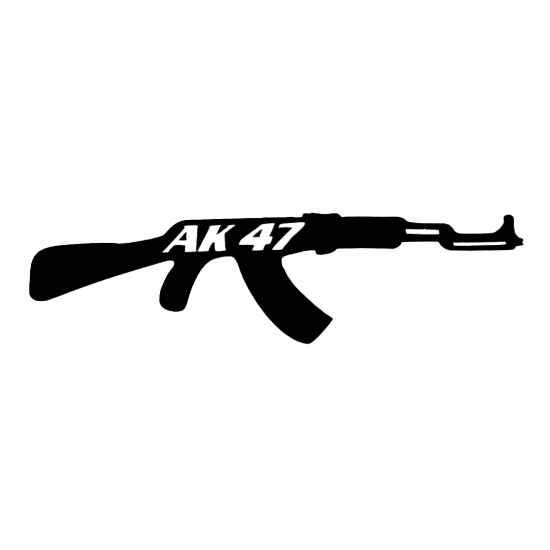 ΑΥΤΟΚΟΛΛΗΤΟ ΟΠΛΟ AK-47 ΜΑΥΡΟ ΔΙΑΦΟΡΑ ΑΥΤΟΚΟΛΛΗΤΑ